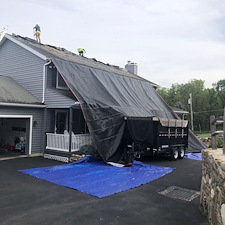 Pewter Grey Roof Transformation in Scotchtown, NY 3