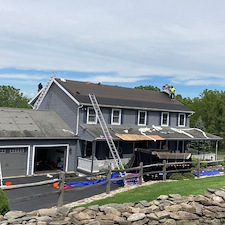 Pewter Grey Roof Transformation in Scotchtown, NY 4