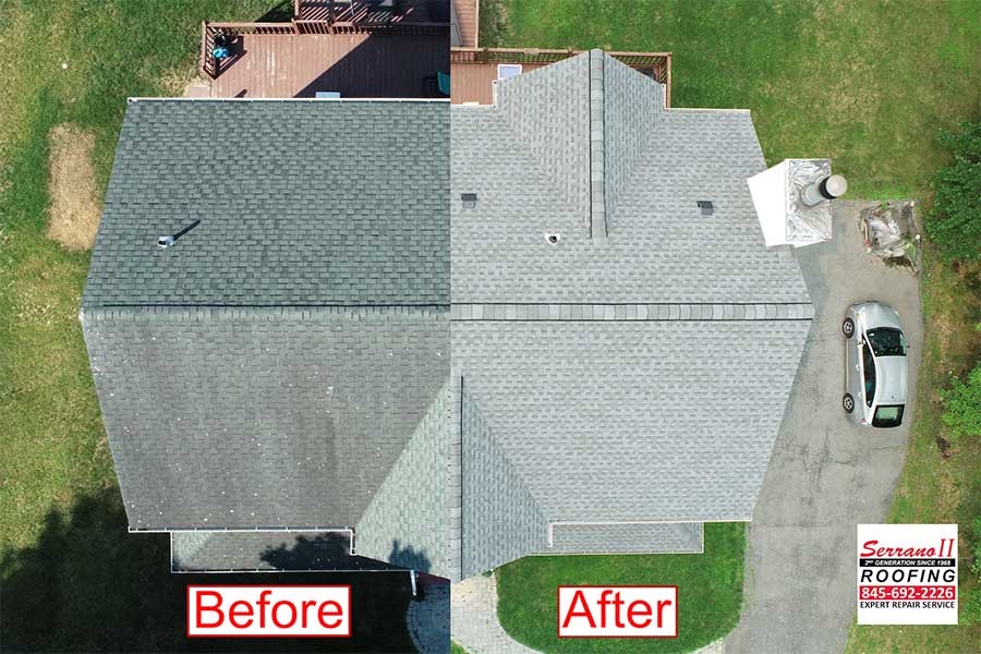 Roof Replacement with GAF HDZ in Pewter Gray Thumbnail