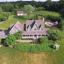 Roof Cleaning to Remove Algae in Warwick, NY 2