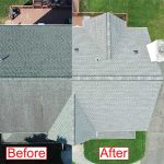 Roof Replacement with GAF HDZ in Pewter Gray